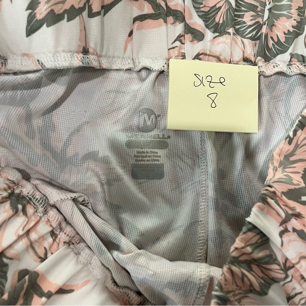 Merrell Floral Print Activewear pants 8 - Picture 4 of 8